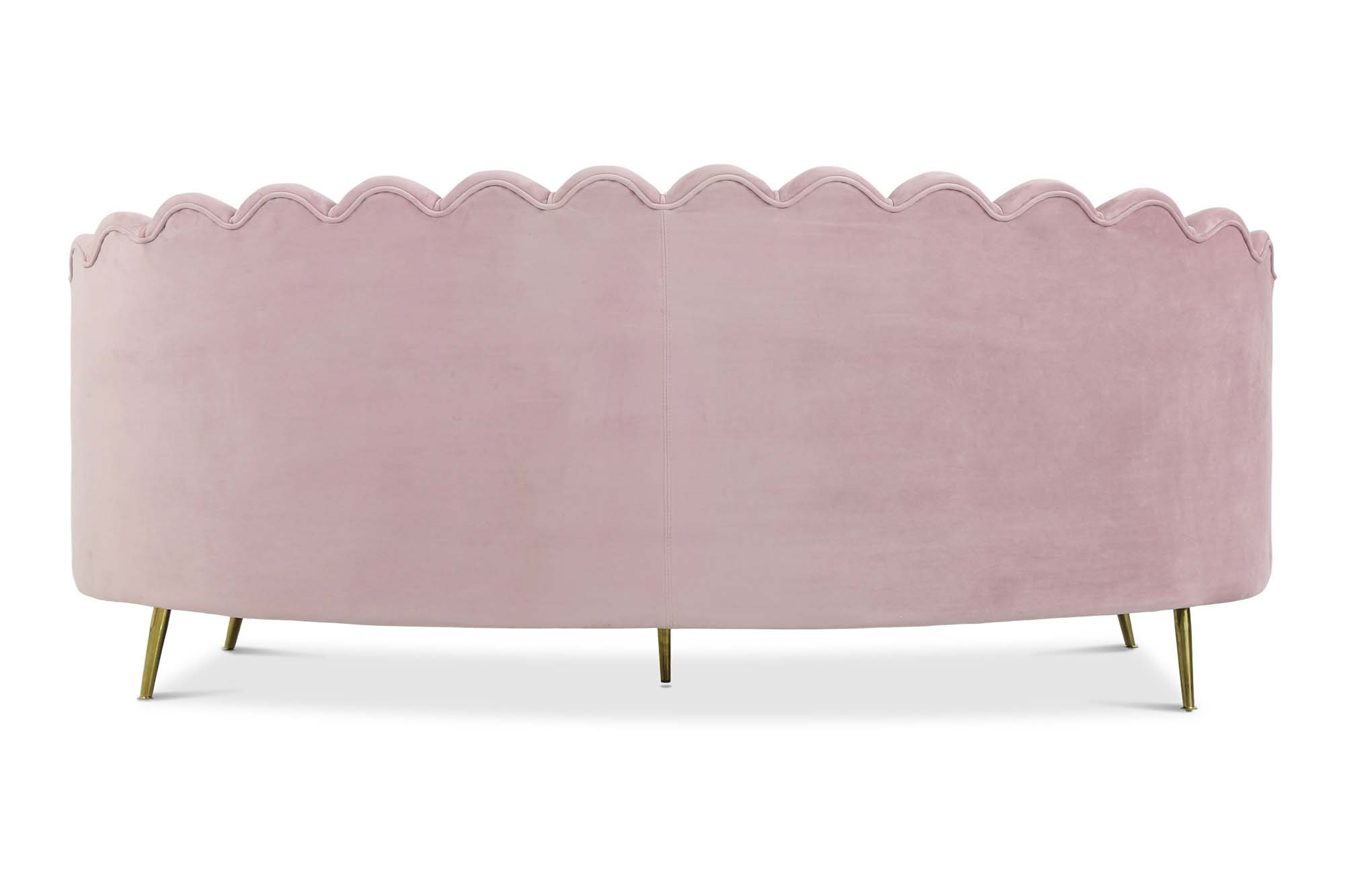 Alfie 3 Seater Velvet Sofa - Image 7