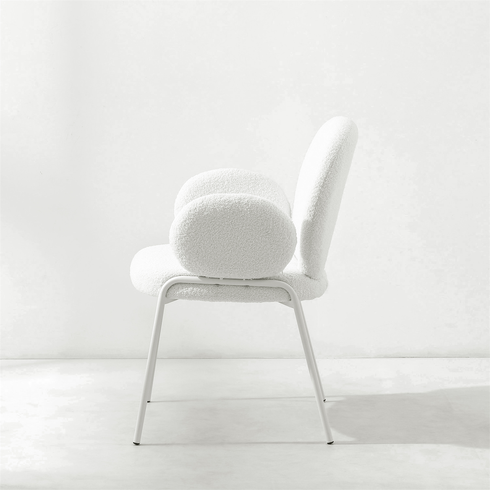 Dantel Sherpa Fabric Armchair - Image 6