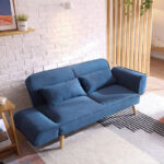 Myrin Convertible Sofa Bed – Flannel Upholstery photo review
