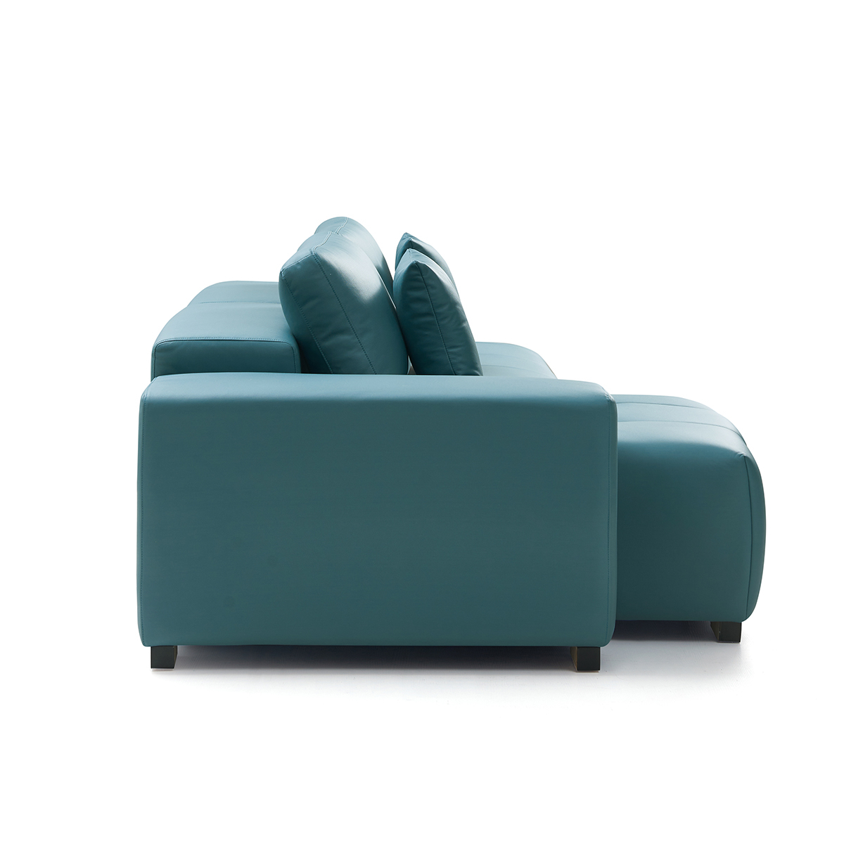 Woolcott L-Shape Sofa – Blue Green - Image 8