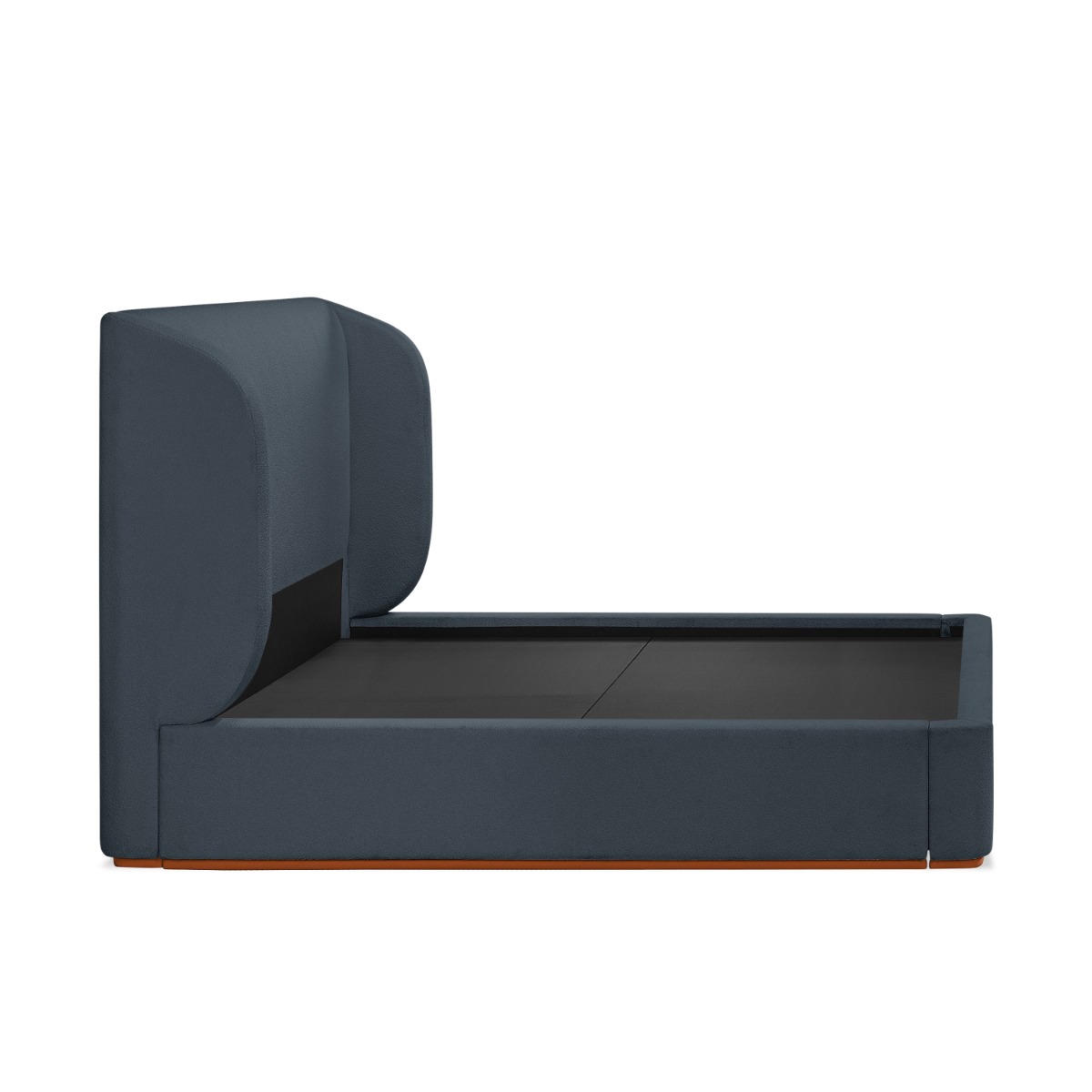 Rosaura Wabi-Sabi Boucle Fabric Bed Frame - Image 4