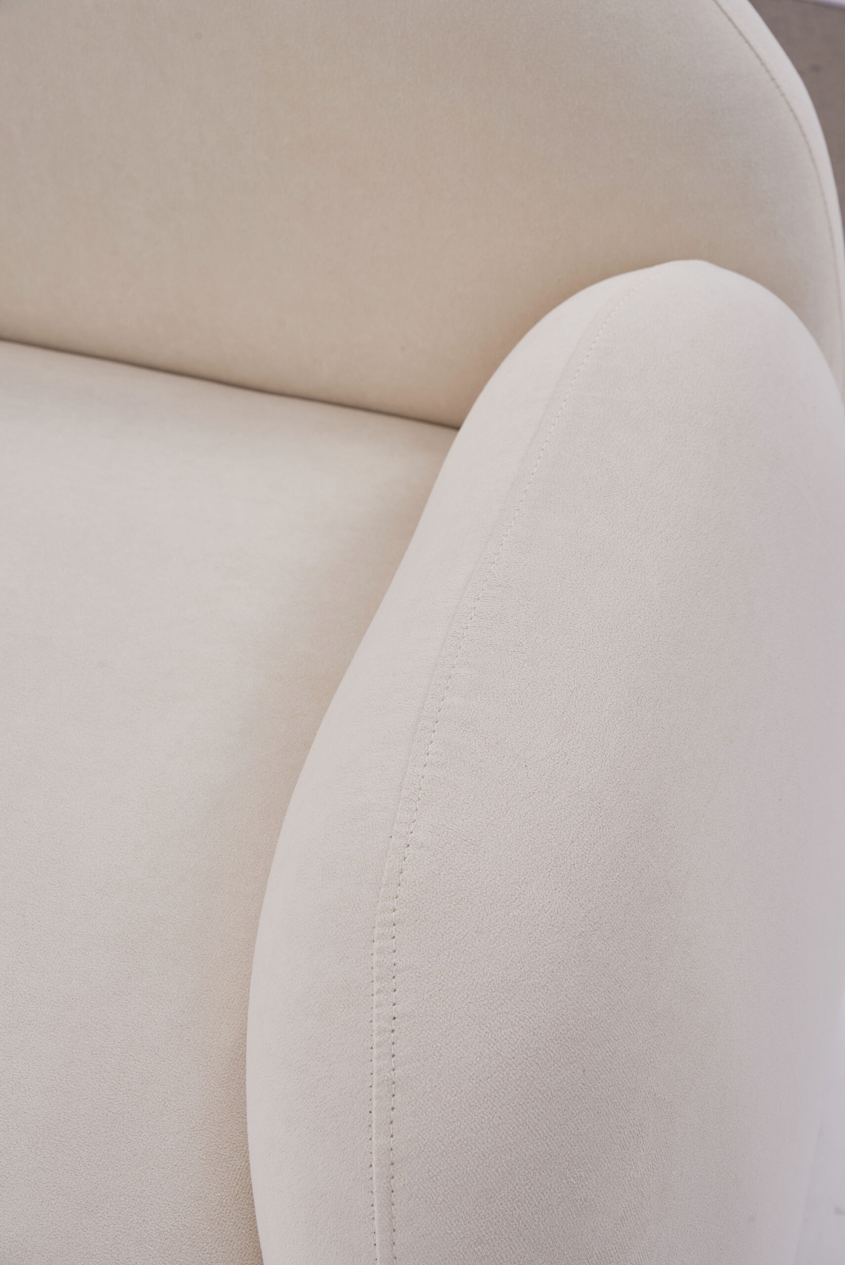 Glynae Beige Upholstered Armchair - Image 6