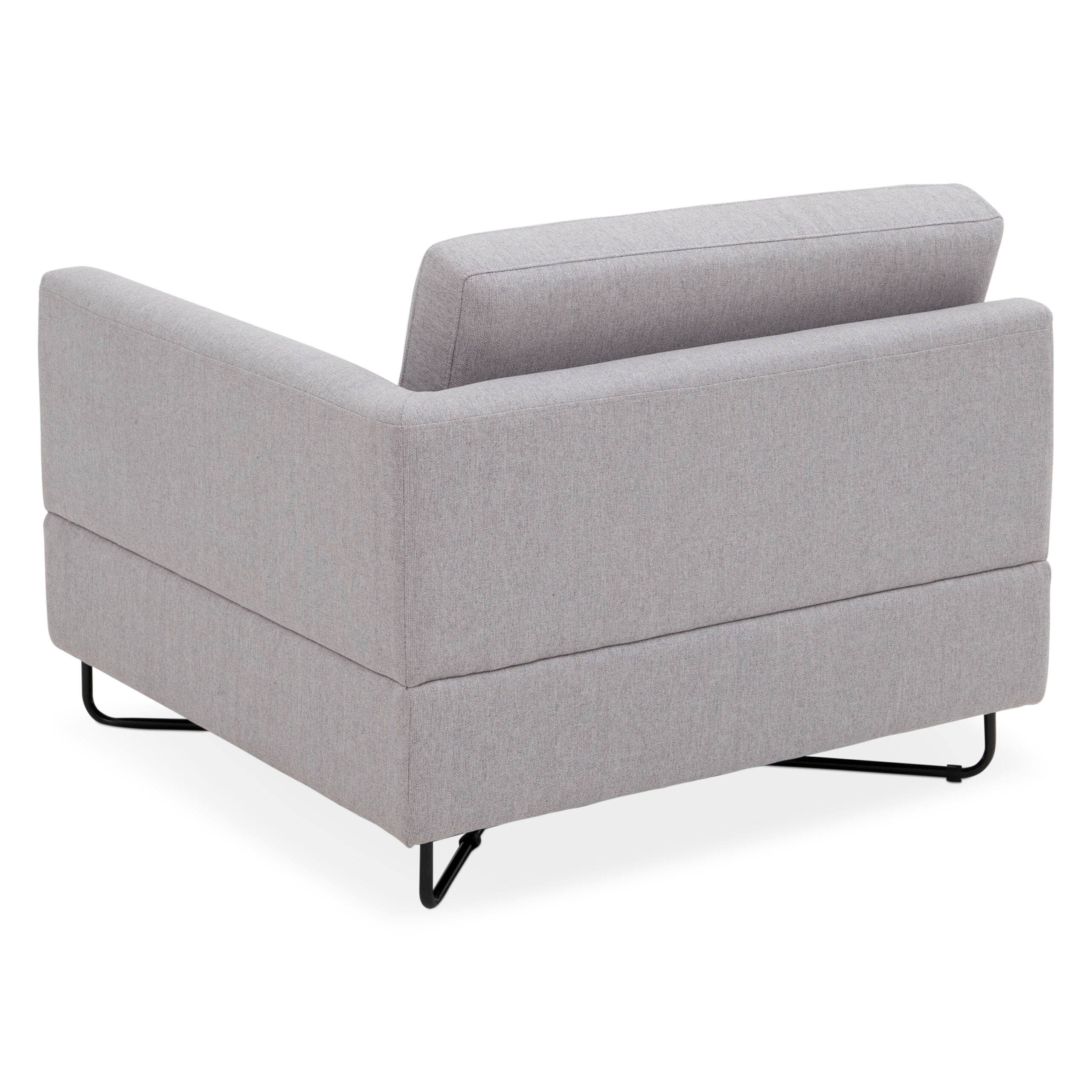 Scott 2-Seater Modular Sofa (Light Grey) - Image 7