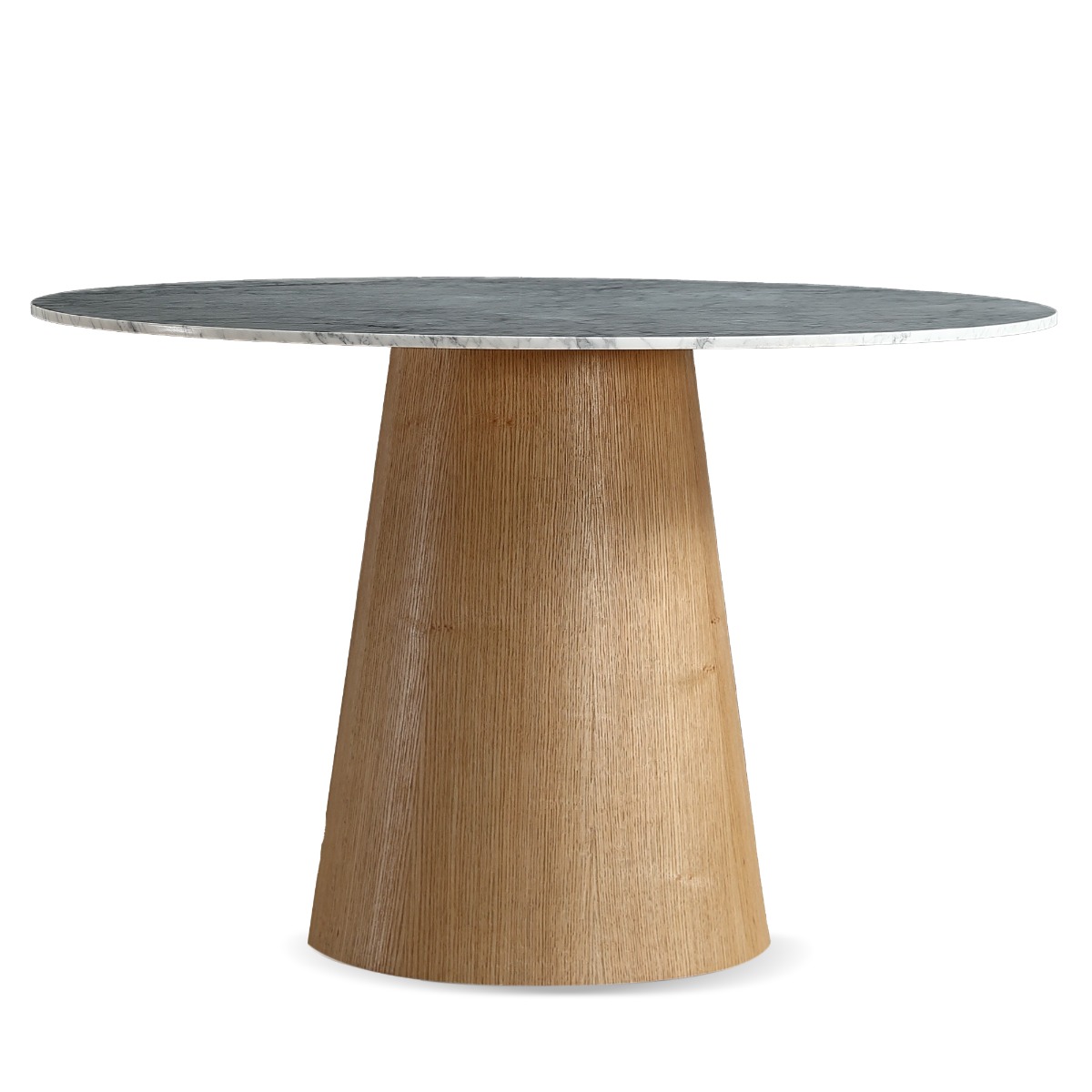 Hannah 1.2M Round Marble Dining Table - Image 3