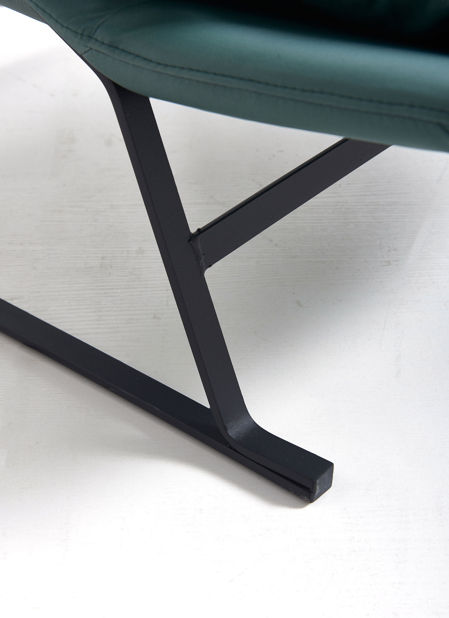 Whytlok Modern Green Leathaire Armchair - Image 8