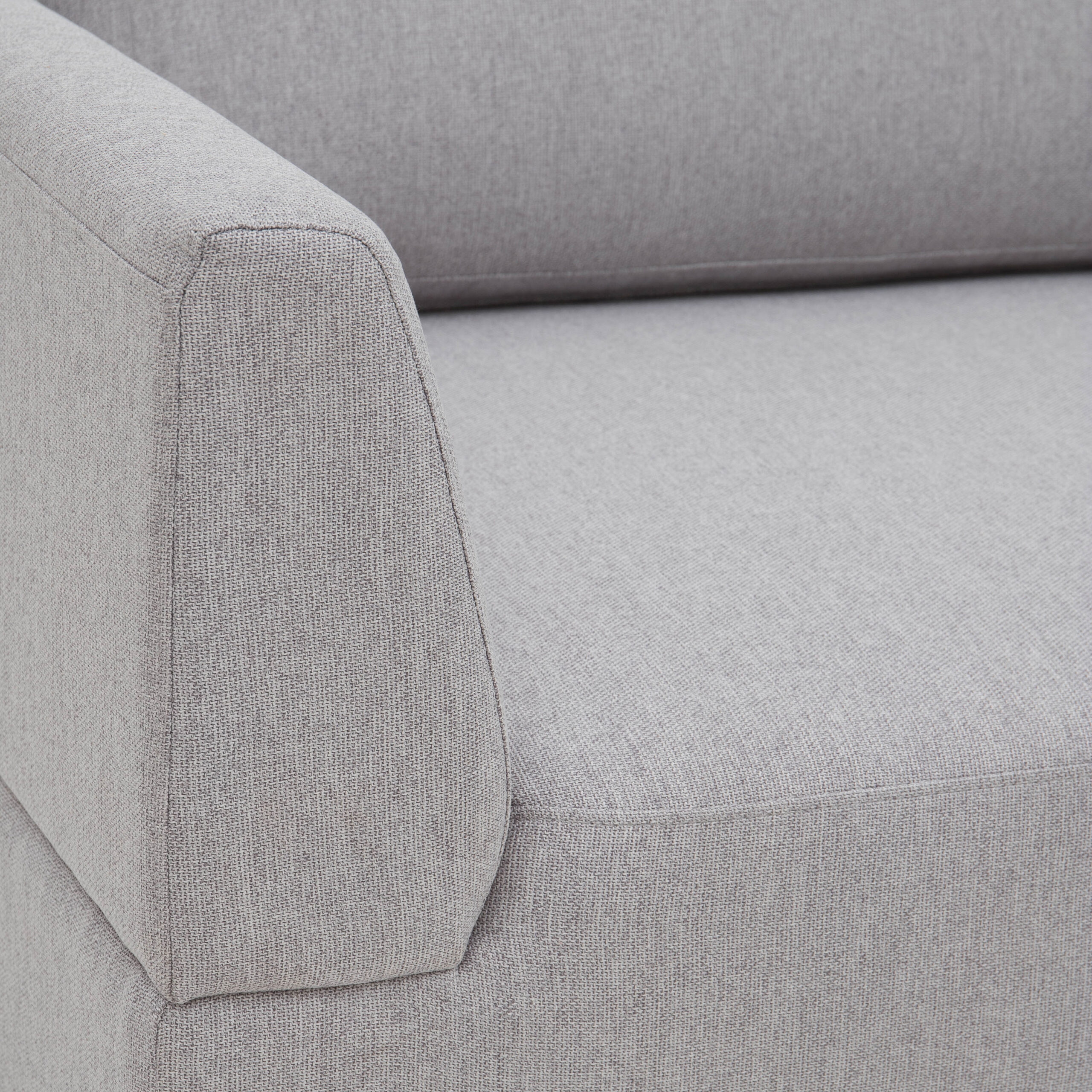 Scott 2-Seater Modular Sofa (Light Grey) - Image 8