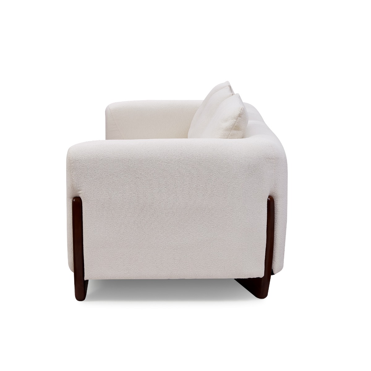 Gwenyth 4-Seater Sherpa Fabric Sofa - Image 8