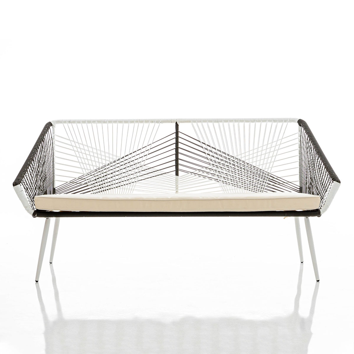 Roberto Rattan 2-Seater Outdoor Sofa