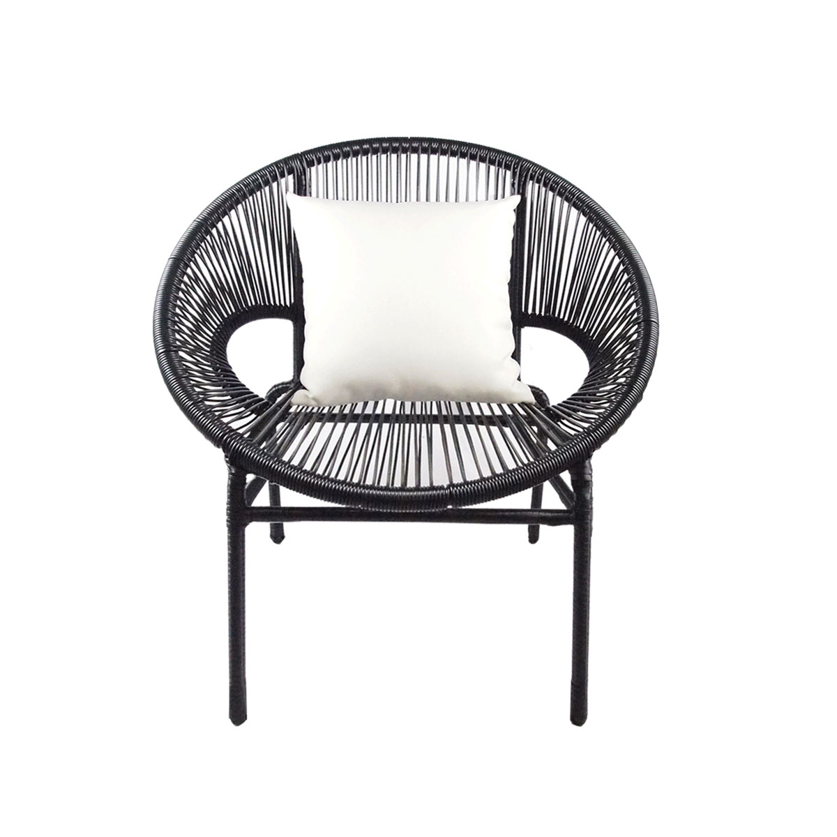 Shelton 2-Seater Outdoor Chair & Table Set - Image 2