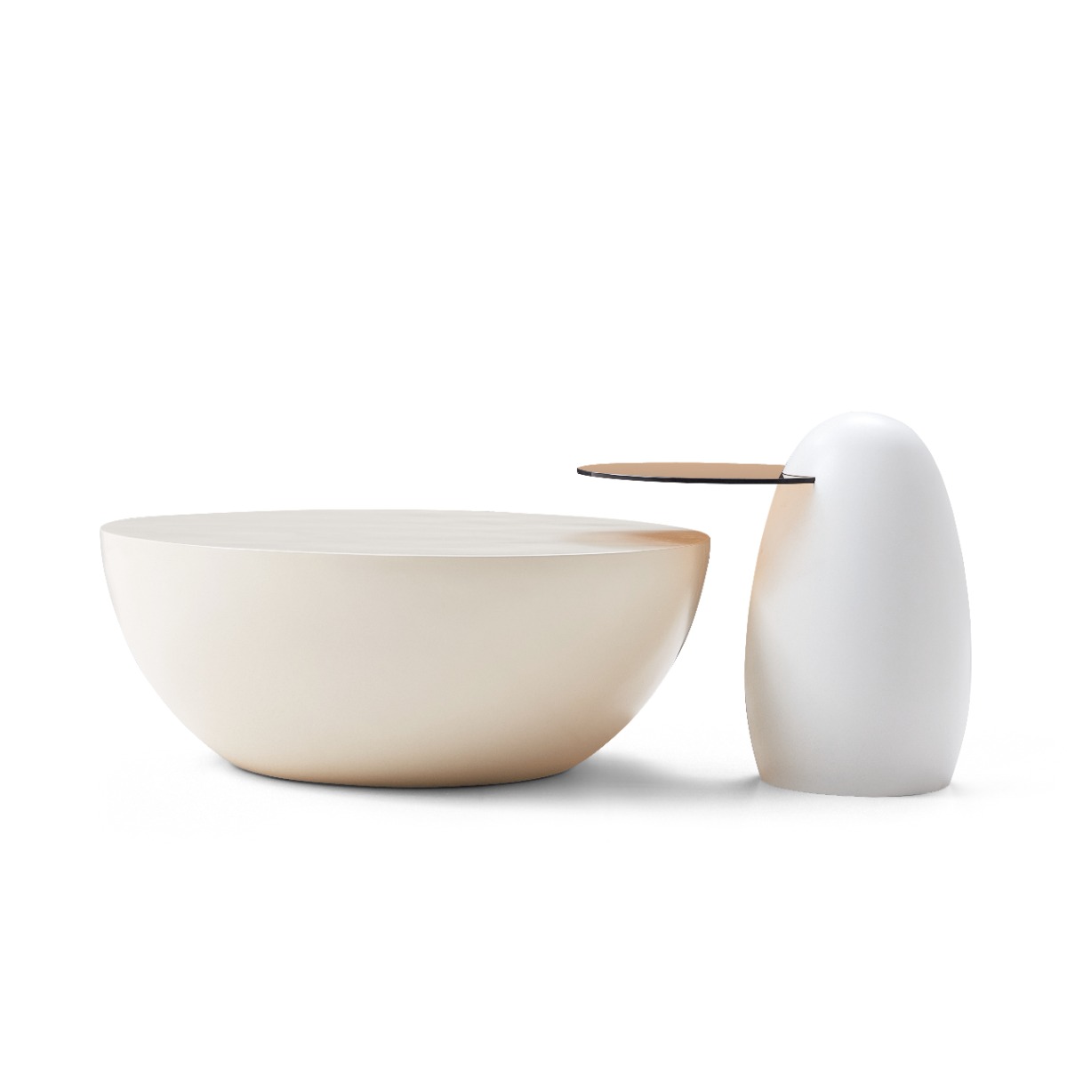 Eurneid Nesting Coffee Table Set