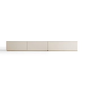 Aghil 2.0M Sintered Stone TV Console – Grey