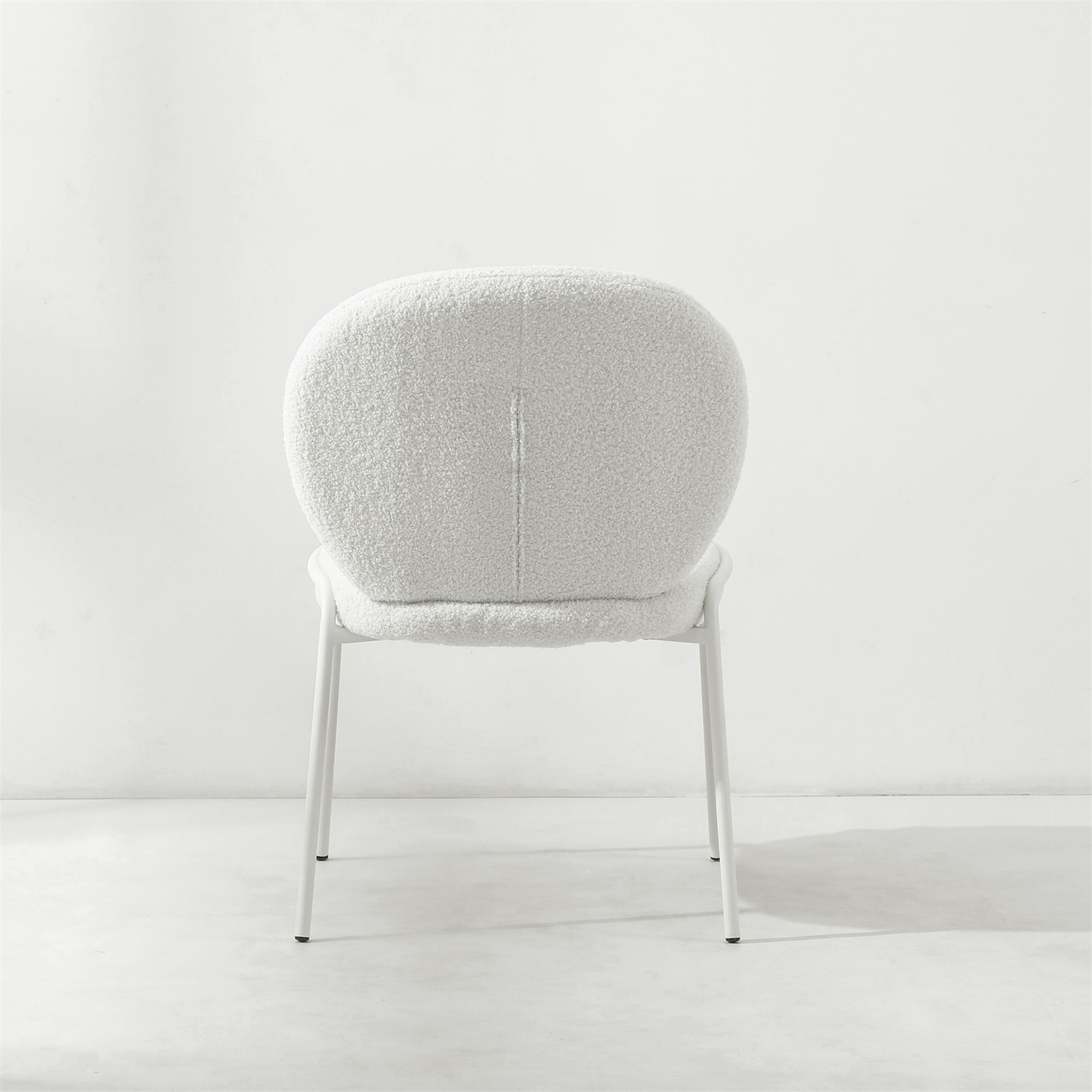 Dantel Sherpa Fabric Accent Chair - Image 7